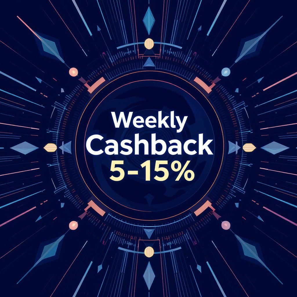 Weekly Cashback 5-15%